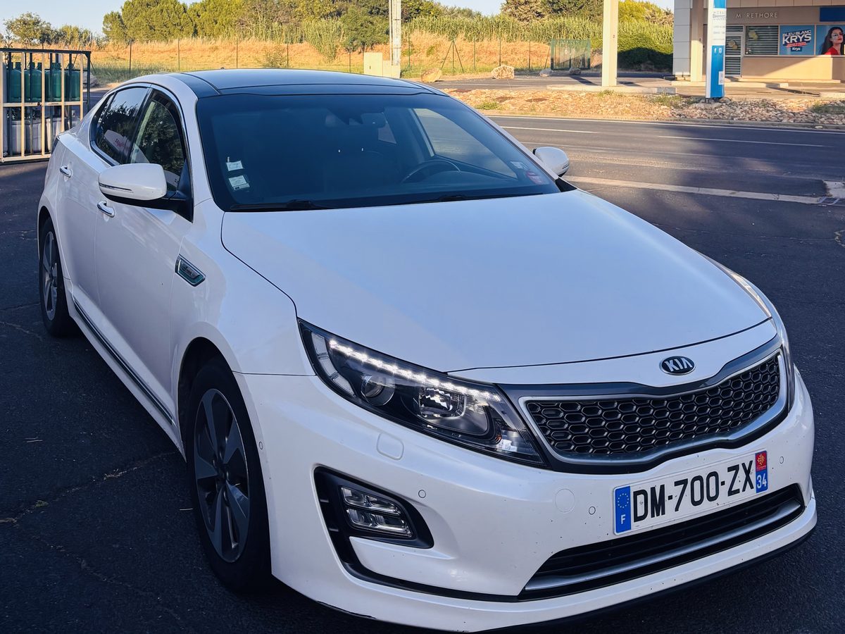 Kia Optima Hybride, véhicule MCJ VTC